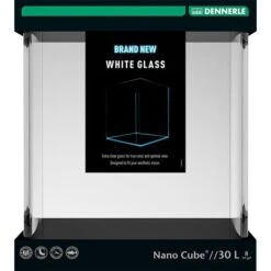 DENNERLE Denn. Nano Cube 30lt - White Glass