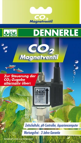 Dennerle Profi-line CO2-magneetventiel 3 Dennerle Profi-line CO2-magneetventiel