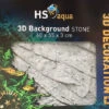 Hs Achterwand 60x55x3cm Stone Grey -Aquariumwinkel hs aqua hs achterwand 60x55x3cm stone grey