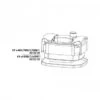 Jbl Cp E15/1900/1,2 Dichtung Pumpenkopf -Aquariumwinkel jbl jbl cp e15 1900 12 dichtung pumpenkopf