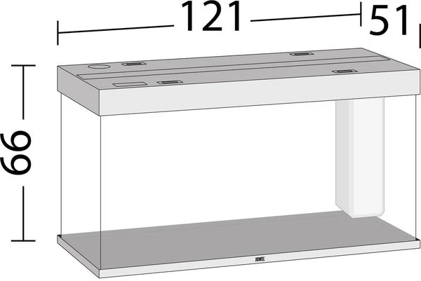 Juwel Aquarium Rio 350 Led Filter 121 X 51 X 66 Cm 9 Juwel Aquarium Rio 350 Led Filter 121 X 51 X 66 Cm - Afbeelding 7