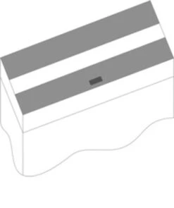 JUWEL KLEPPENSET RIO 100X40CM