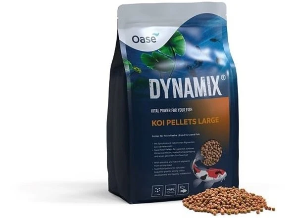 OASE Dynamix Koi Pellets Large 3 OASE Dynamix Koi Pellets Large